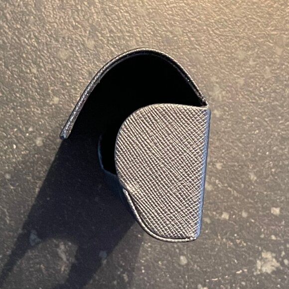 Prada Eyeglasses Case, Sturdy, Hinged, Black (Case Only) - Picture 5 of 5